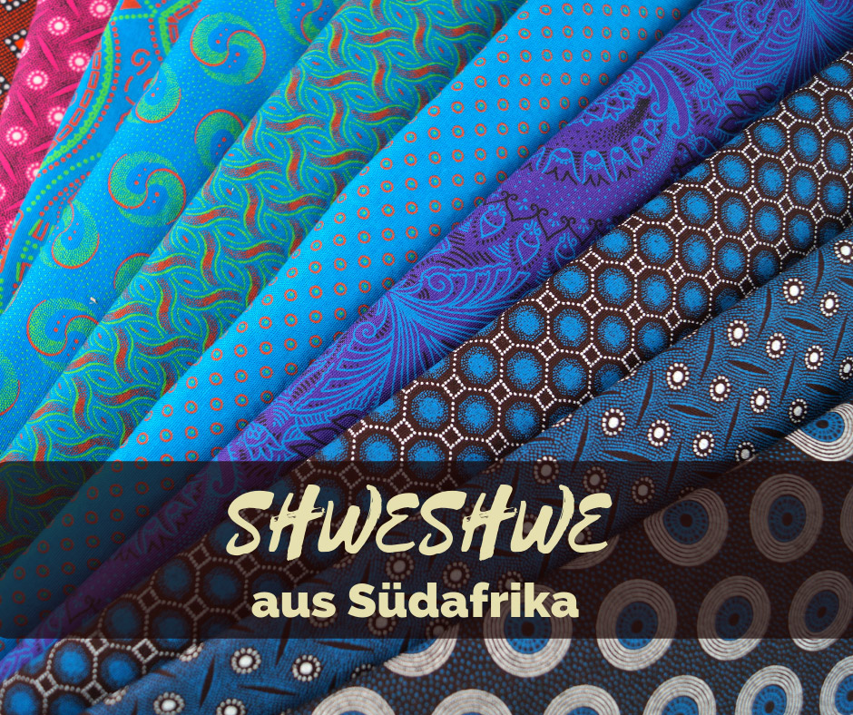 Schweshwe fabrics from South Africa