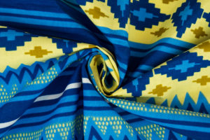 Cushion fabric african - Kente Print - Aayana