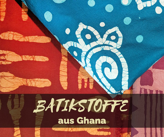 Tissus Batik de Ghana