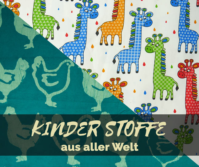 Kinder Stoffe aus aller Welt